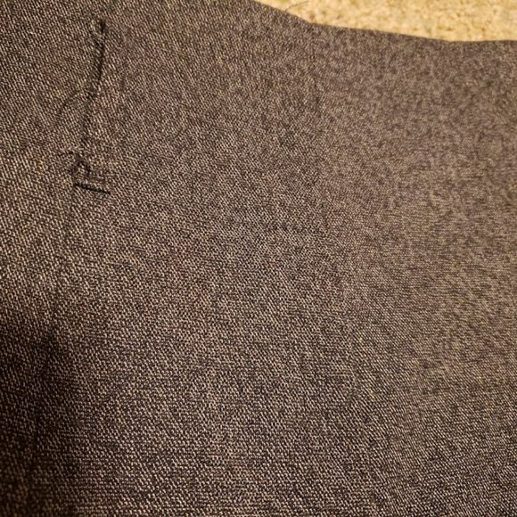 Grey with gold flecks, midi flare skirt Size 11-12 - Picture 3 of 6